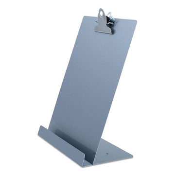 Saunders Free Standing Clipboard And Tablet Stand, 1" Clip Capacity, Holds 8.5 X 11, Silver freeshipping - TVN Wholesale
